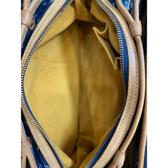 Louis Vuitton Denim Raye Porte Epaule MM shoulder/crossbody bag - Picture 9 of 11